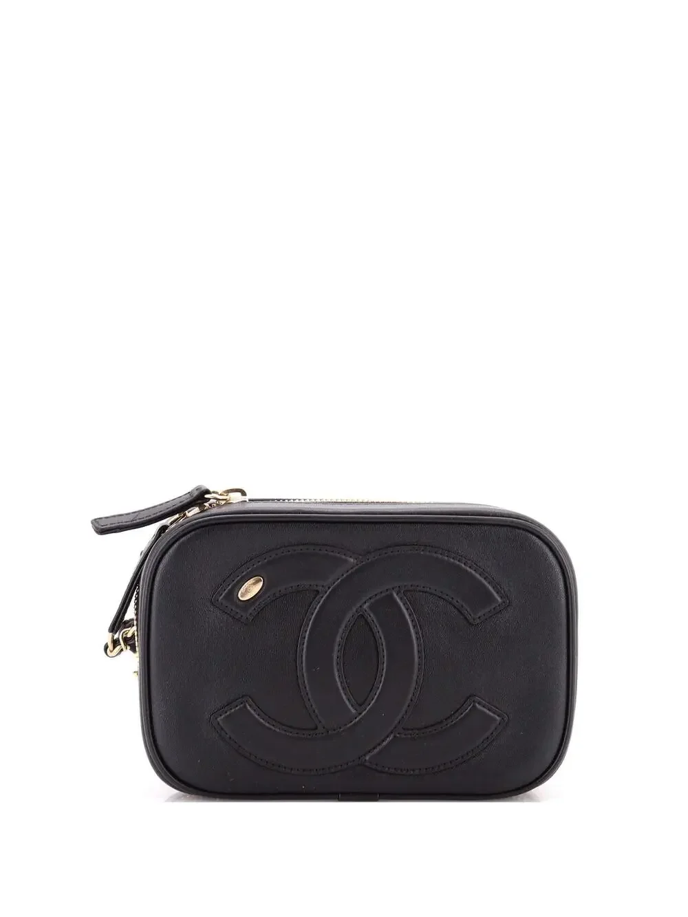 Chanel Cc Mania Zip Around Belt Bag #290150C21B